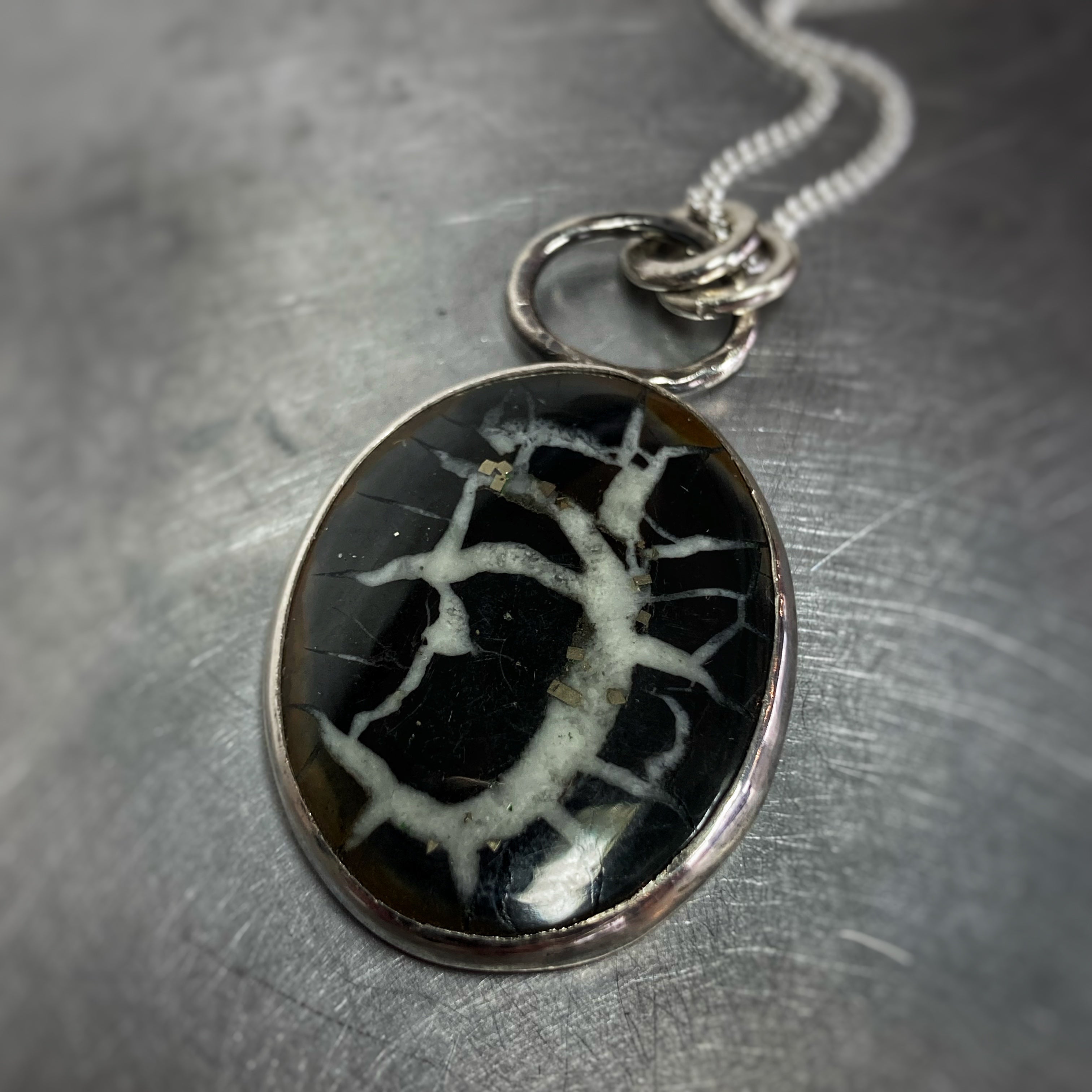 Septarian pendant best sale
