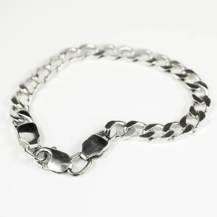 Classic curb chain bracelet