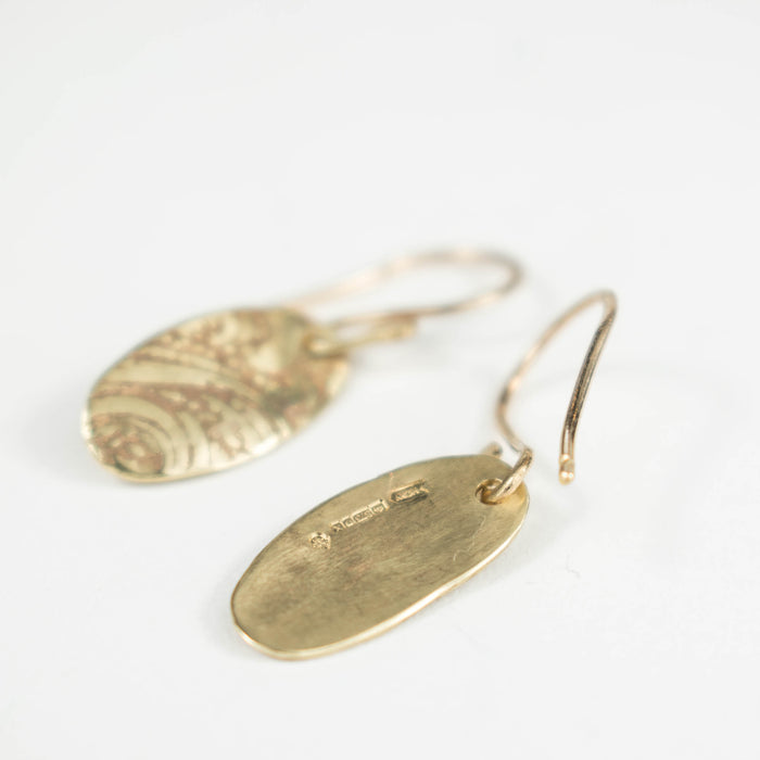 Recycled gold ‘Swirl’ drops